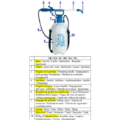 PULVERISATEUR A PRESSION RIBIMEX PULPRO 5L