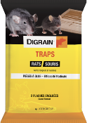 DIGRAIN TABLETTES ENGLUÉES ANTI RATS ET SOURIS