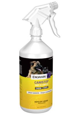 RÉPULSIF CHIENS ET CHATS CANISTOP 1L DIGRAIN