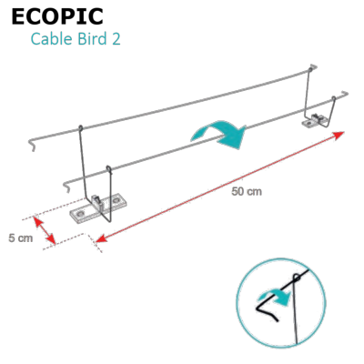 ANTI PIGEON ECOPIC CABLE BIRD 2