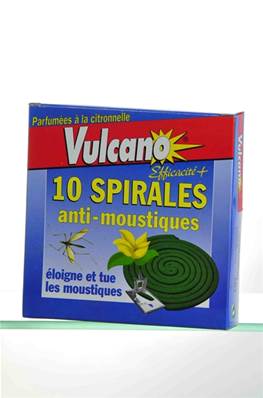 VULCANO SPIRALES ANTI MOUSTIQUES