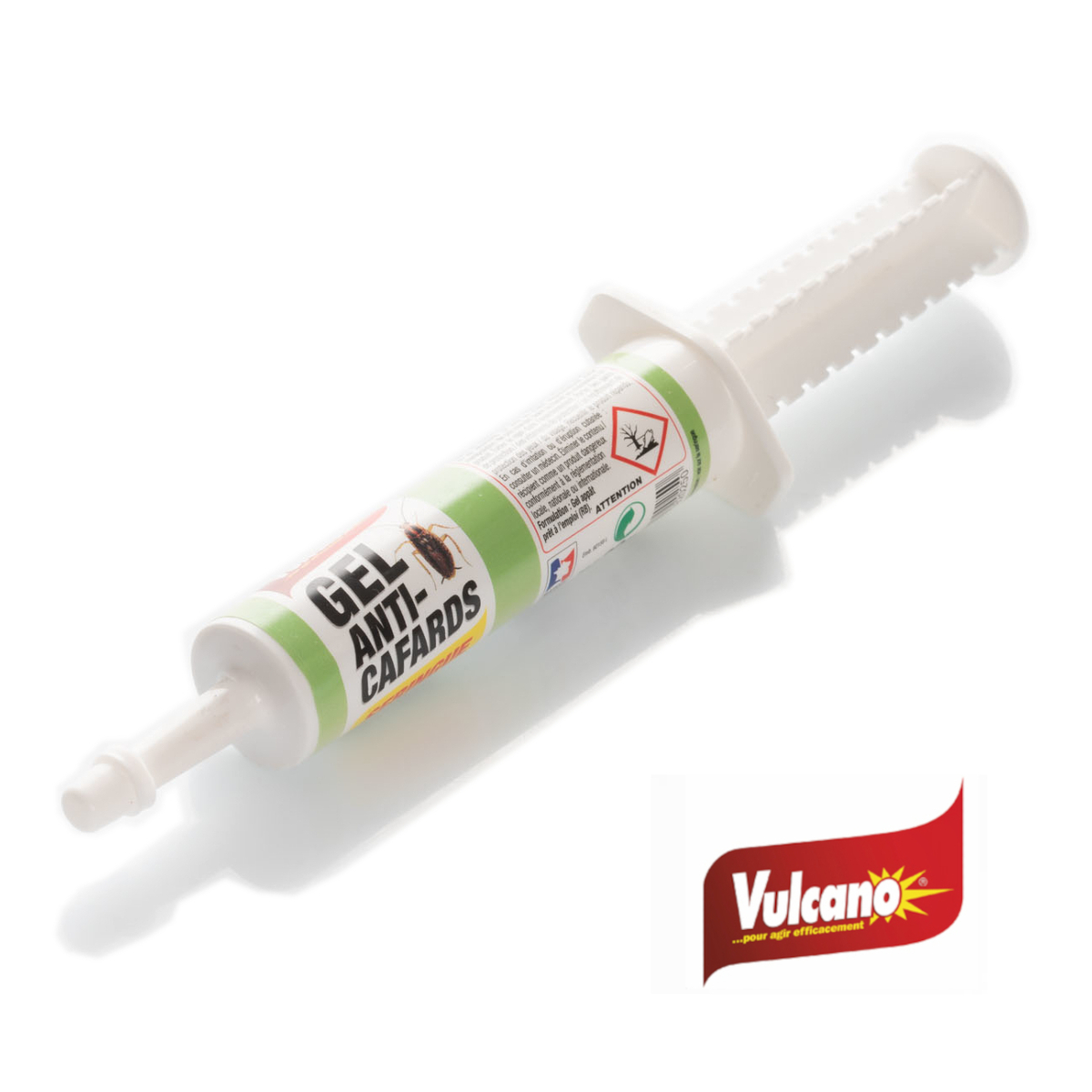 Gel anticafards en seringue 30g contre les blattes - Vulcano