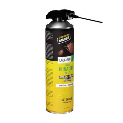 AEROSOL ANTI PUNAISES DE LIT 500ml DIGRAIN